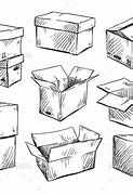Image result for Cardboard Box Sketch