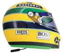 Image result for Ayrton Senna Helmet