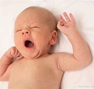 Image result for Sleeping Baby Yawning