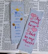 Image result for Free Cross Stitch Bible Bookmarks