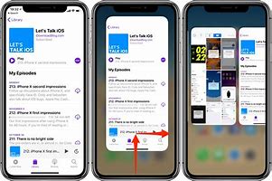 Image result for Swipe Up to Close Apps On iPhone