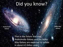 Image result for Andromeda Galaxy Milky Way Size