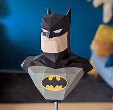 Image result for Batman Papercraft Bust