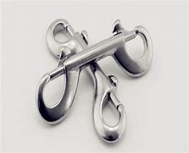 Image result for Stainless Steel Double End Eye Snaps