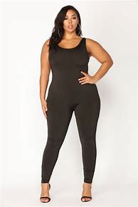 Image result for Fashion Nova Plus Size Black Jumpsuit