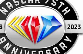 Image result for NASCAR 75th Anniversary Logo