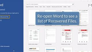 Image result for Autosaved Word
