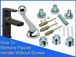 Image result for Bathroom Faucet Handle Removal