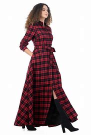 Image result for Flannel Maxi Dresses