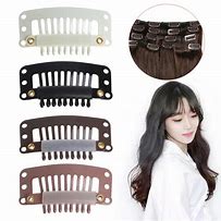 Image result for Snap Hair Clips for Extensions