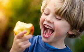 Image result for Kid Laugh Meme Eating Apple