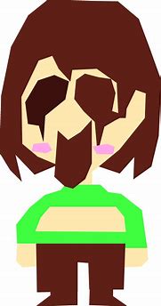 Image result for Chara Scary Face