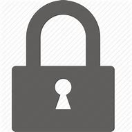 Image result for Lock Button Icon