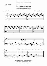 Image result for Moonlight Sonata Cello Sheet Music