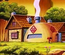 Image result for Goku House DBZ Cartoony