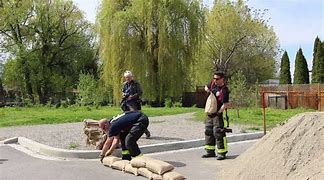 Image result for How to Stack Sandbags