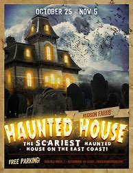 Image result for Haunted House Poster