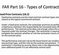 Image result for Far Contract Types Chart