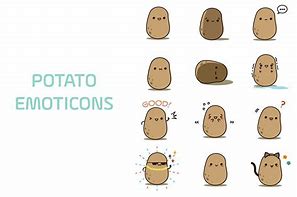 Image result for Potato Emoji Kawaii