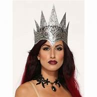 Image result for Queen Hairstyles with Crown Halloween