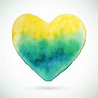 Image result for Half Purple and Yellow Heart