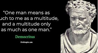 Image result for Democritus Quotes