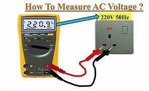 Image result for Measure Voltage with Multimeter