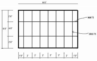 Image result for Ceiling Grid Dimensions