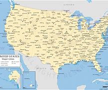 Image result for Us Map with City
