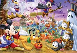 Image result for Halloween Cartoon Characters Background