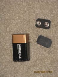Image result for 9 Volt Battery Taser