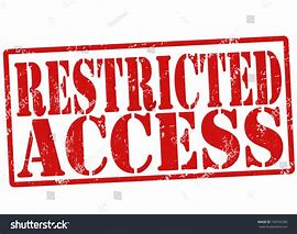 Image result for Restricted Clip Art