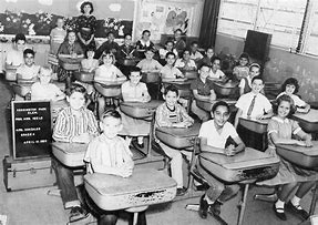 Image result for Elementary School Class 1960