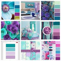 Image result for Teal Anfd Purple Combination