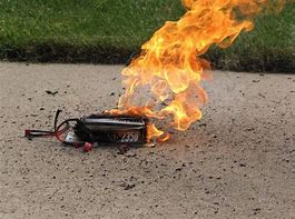 Image result for Lithium Ion Battery Fire