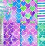 Image result for Watercolor Mermaid Scales