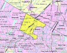 Image result for Map of Mahwah NJ Area