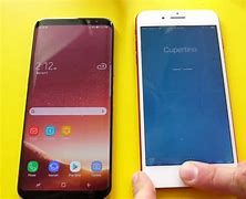 Image result for iPhone 7 Plus Red vs Samsung S7 Edge Red