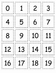 Image result for Number Cards