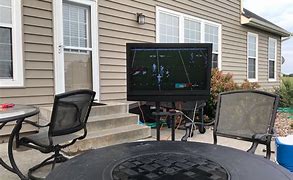 Image result for Outdoor TV Setup