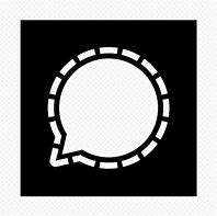 Image result for Signal Messenger App Black Logo