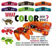 Image result for Nintendo 64 Colors
