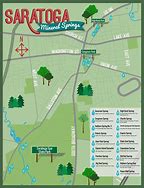 Image result for Saratoga Springs NY Map