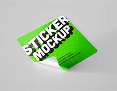 Image result for Sticker Mockup Free