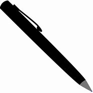 Image result for Pen Clip Art Black and White