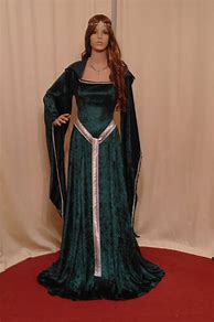 Image result for Medieval Irish White Dress