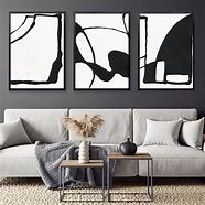 Image result for Horizontal Black and White Wall Art