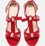 Image result for Red High Heel Sandals