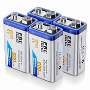 Image result for Best Rechargeable 9 Volt Batteries