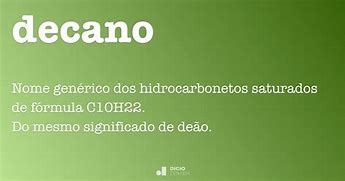 Image result for decano